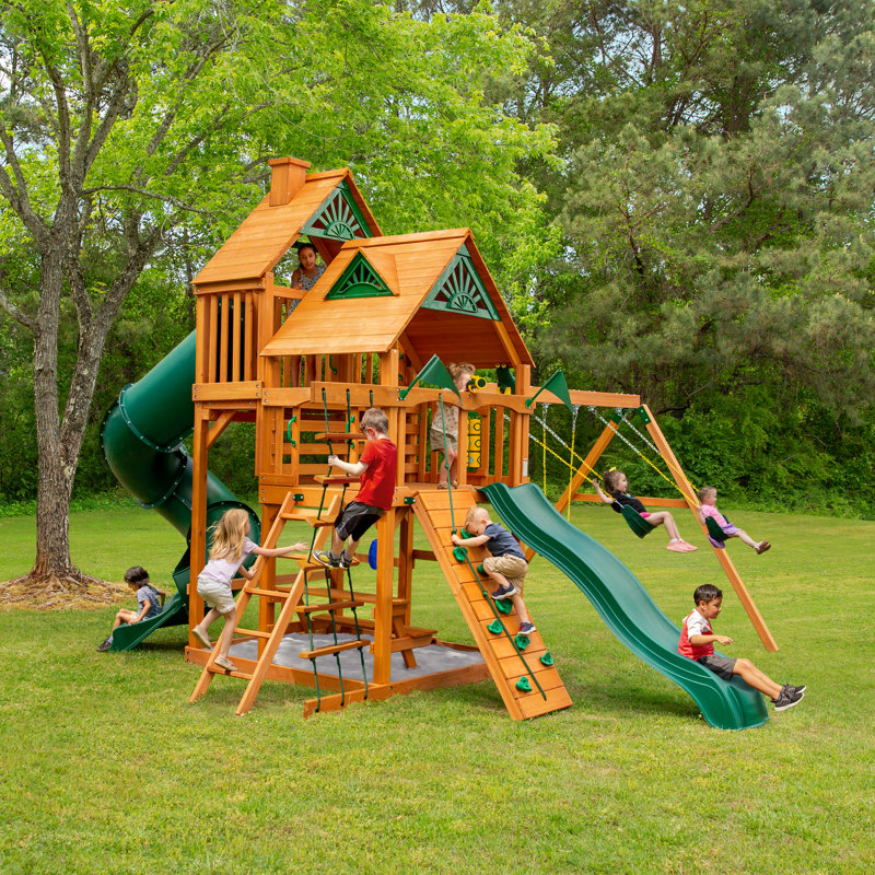 Gorilla Playsets Great Skye I Swing Set & Reviews Wayfair